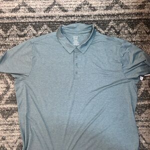 Men's Blue Golf Shirt